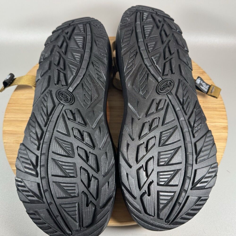 Chaco Z Cloud 2 Mens 13 Strappy Sport Water Sandals Black Brown NEW - Picture 5 of 7